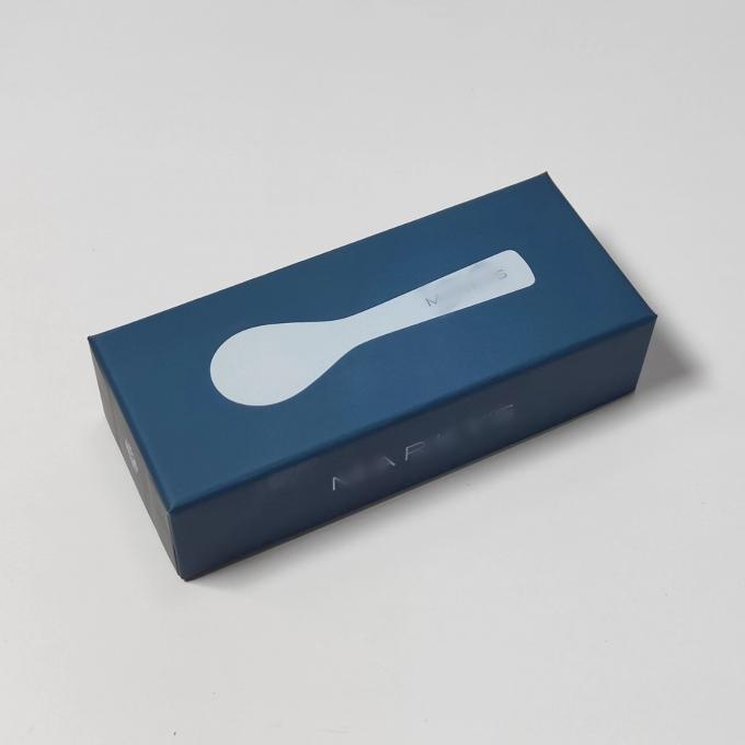 Spoon Gift Box 2024 New Design Caviar mop spoon Gift Box With Logo 140x50x38mm