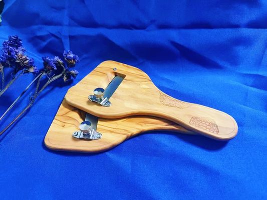 quality  New style truffle slicer Olive wood with customized logo 220x110x8mm factory
