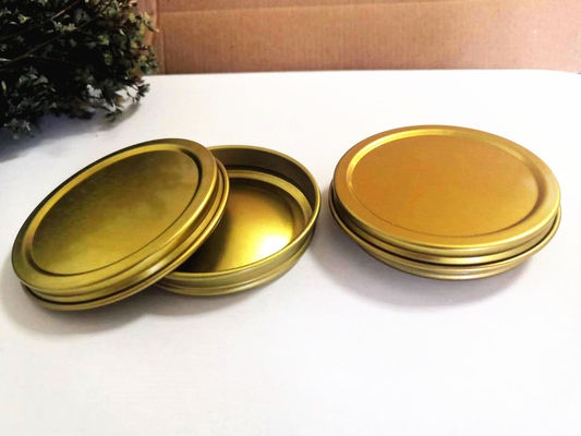 Food Grade Tinplate Material Caviar Packaging Can 0.28mm 20g