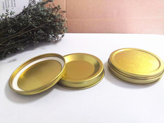 10g Vacuum Empty Caviar Tin Can Food Grade With 0.28mm Tinplate Material