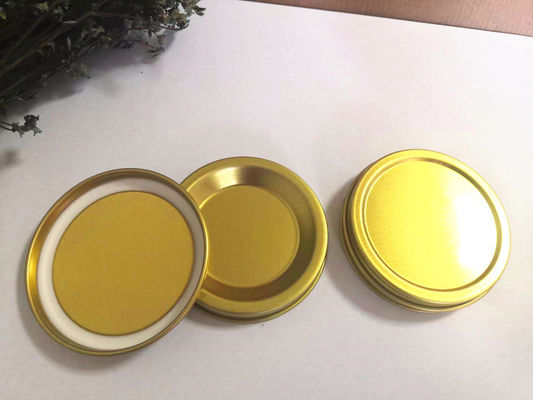 10g Vacuum Empty Caviar Tin Can Food Grade With 0.28mm Tinplate Material