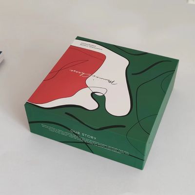 2024 new design cheese ice cream packing gift box with white inner tray soft touch feeling on box