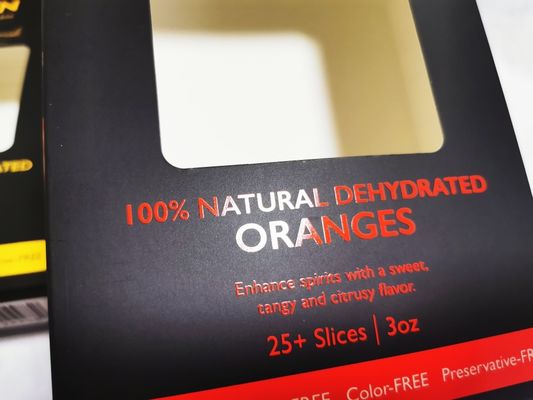 Customized Cardboard Dry Fruit Packaging Carton Box With Offset Printing Spot UV