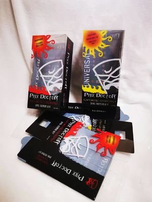 Nice design printing plastic packaging box with good bottom design and hanger