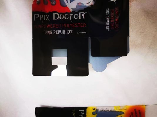 Nice design printing plastic packaging box with good bottom design and hanger