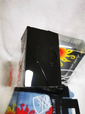 Nice design printing plastic packaging box with good bottom design and hanger