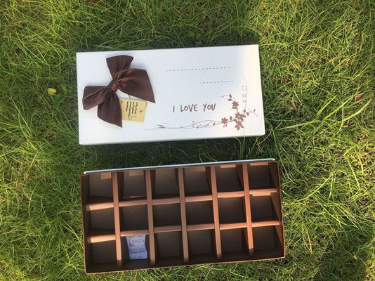 Customized Empty Rigid Paper Gift Box Chocolate Gift Box Packaging For Festival