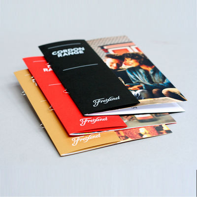 Luxury Full Color Brochures , Printing Advertising Flyers Book FDA Certificate