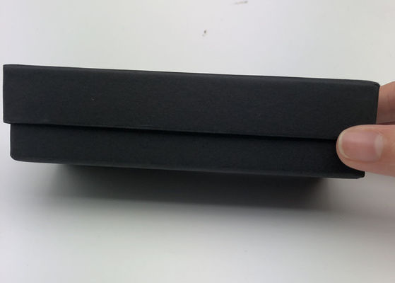 Top Open Rigid Paper Gift Boxes Rectangle Shaped For Caviar Packing