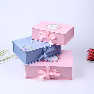 Promotional Custom Rigid Paper Gift Box , Rectangle Gift Boxes With Lids