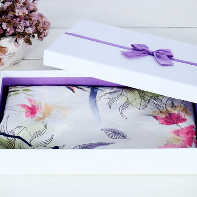 handmade Rectangle Rigid Gift Boxes , Custom Paper Rigid Board Packaging Box