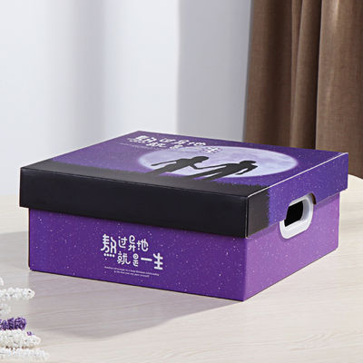 Personalised Design Carton Packaging Boxes For Valentine Snacks And Dessert