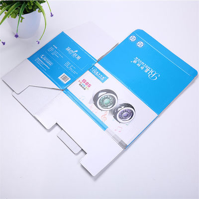 Soft Touch Custom Carton Box Heat Protection For Mini Loudspeaker Packaging