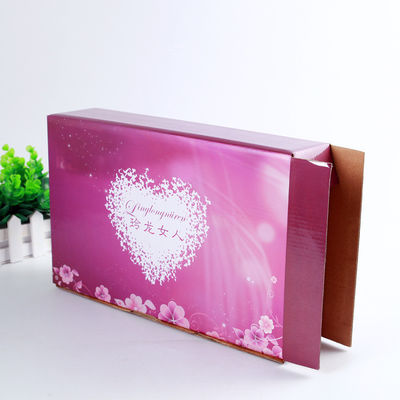 Custom Printed Carton Packaging Boxes , Underwear Packaging Box For Women'S Bra