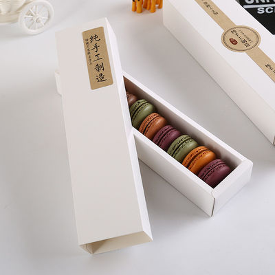Drawer Style Food Packaging Box Macaron Gift Box Easy To Carry And Store
