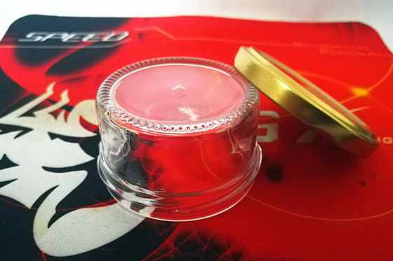 High Transparent Glass Caviar Jar With Metal Lid