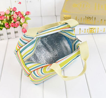 Reusable Bulk Aluminium Cooler Bag , Outdoor Indoor Lunch Box Cooler Bag