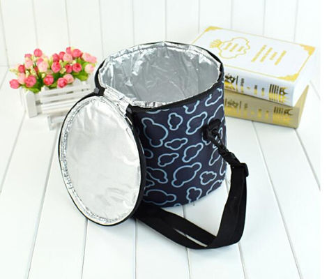 Freezable Soft Insulated Cooler Bag Beverage And Snack Cooler With Carrying Strap
