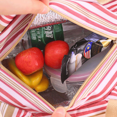 Aluminium Foil Insulated Beach Tote Cooler Bag Custom Size FDA Approved