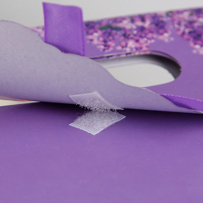 Custom Printed Paper Gift Bags With Velcro Closure