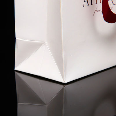 Promotional Retail Paper Shopping Bags With 4C / CMYK PANTONE Printing