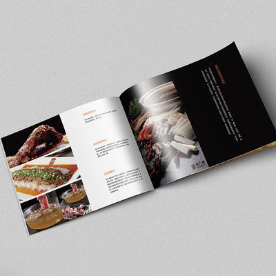 Paper Soft Cover Full Color Brochures , Custom Business Card Printing ISO 9001 Approved