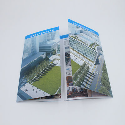 Full Color Business Cards And Brochures Coated Paper Catalog Flyers Print Service