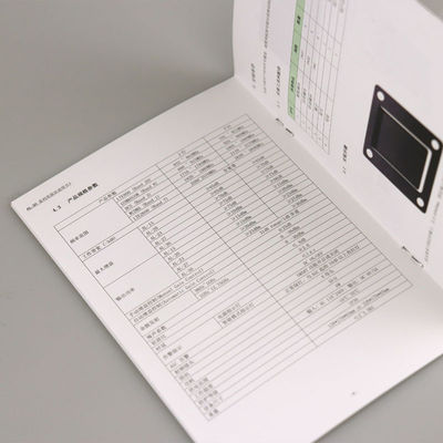 Custom Full Color Brochures , Full Color Booklet Printing For Wedding Invention