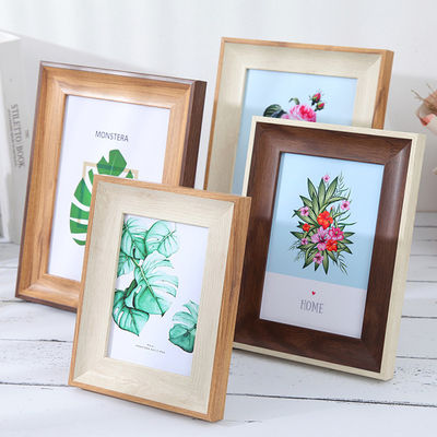 American Style Custom Photo Frame , 7 Color Wooden Wedding Picture Frames