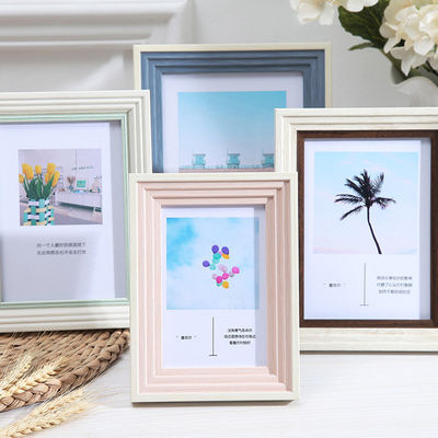 Waterproof Custom Photo Frame Sign Holder 3 Colors , Wall Mounted / Table Stand