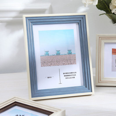 Waterproof Custom Photo Frame Sign Holder 3 Colors , Wall Mounted / Table Stand