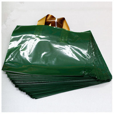 Promotional Custom Printed Plastic Bags , Reusable Plastic Grocery Bags