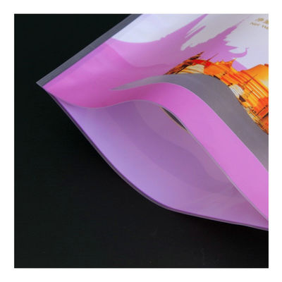 Vacuum Seal Custom Printed Plastic Bags Pouch Stand Up For Rice Packing
