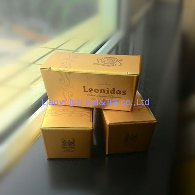 Small Chocolate Foldable Food Paper Box