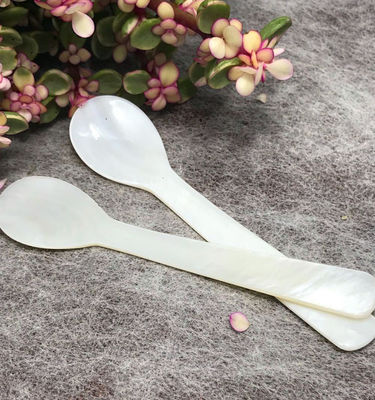 Natural Mother Of Pearl Caviar Spoon