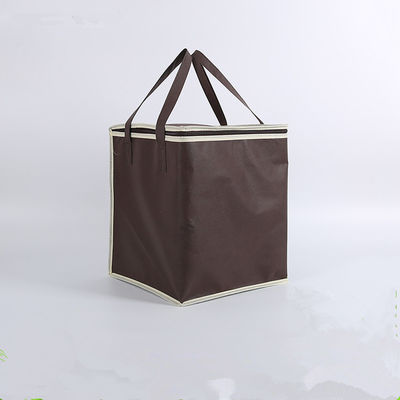 OEM Soft Insulated Cooler Bag 4 Size Brown Insulated Bag Stock Available