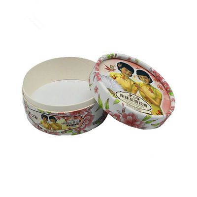 Custom Design Skin Care Round Rigid Paper Gift Box Packaging Handmake Container
