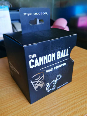 Printing Flat Black Cannon Ball Custom Paper Box Packaging For Childrens Ball