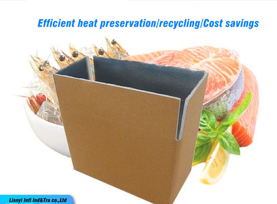 Insulated Caviar Carton Packaging Boxes For Shipping Seafood