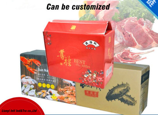 Insulated Caviar Carton Packaging Boxes For Shipping Seafood