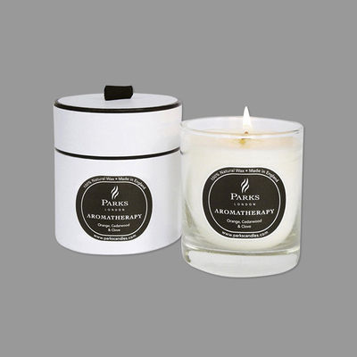 Handmade Candle Rigid Cardboard Gift Boxes 4c Printing