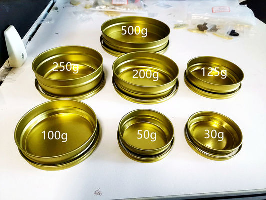 Discount promotion for high quality Food Grade Vacuum Caviar Tins  0.28mm Tinplate (valid until April,only 30g,50g 250g)